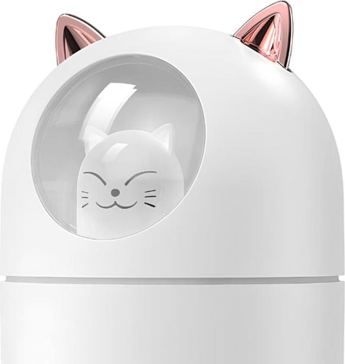 Actual product image VR Shinecon Night light humidifier, model H2O cat white