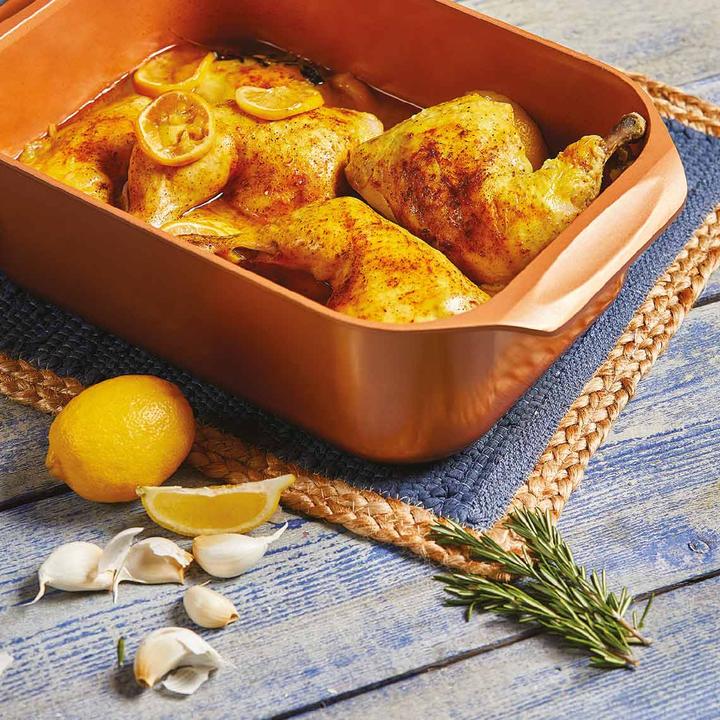 Actual product image Livington Copperline Wonder Cooker (Casserole + Stewpot, Aluminium)