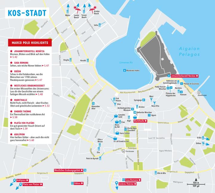 Image du produit Reiseführer Kos (Allemand, Klaus Bötig, 2023)