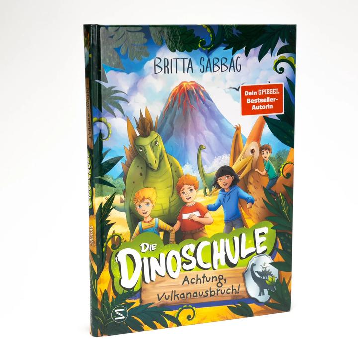 Image du produit Die Dinoschule – Achtung, Vulkanausbruch! (Band 4) (Allemand, Britta Sabbag Sabbag, Clara Vath, 2024)