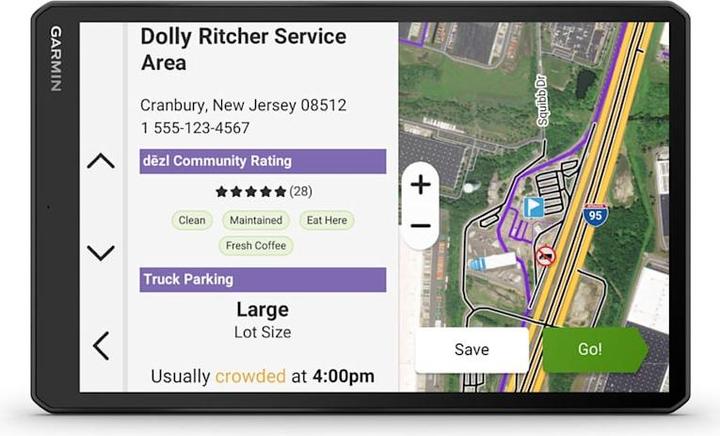 Produktbild Garmin Dezl LGV1020, EU MT-D Truck/LKW Navigation (10.10")