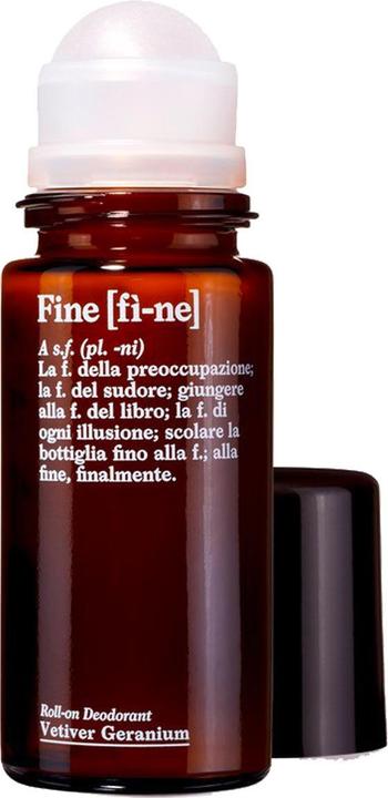 Produktbild [fì-ne] - Vetiver Geranium Deodorant Liquid Roll-on (Roll-on, 50 ml)