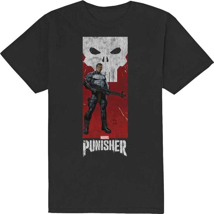 Produktbild The Punisher Holding Gun TShirt (L)