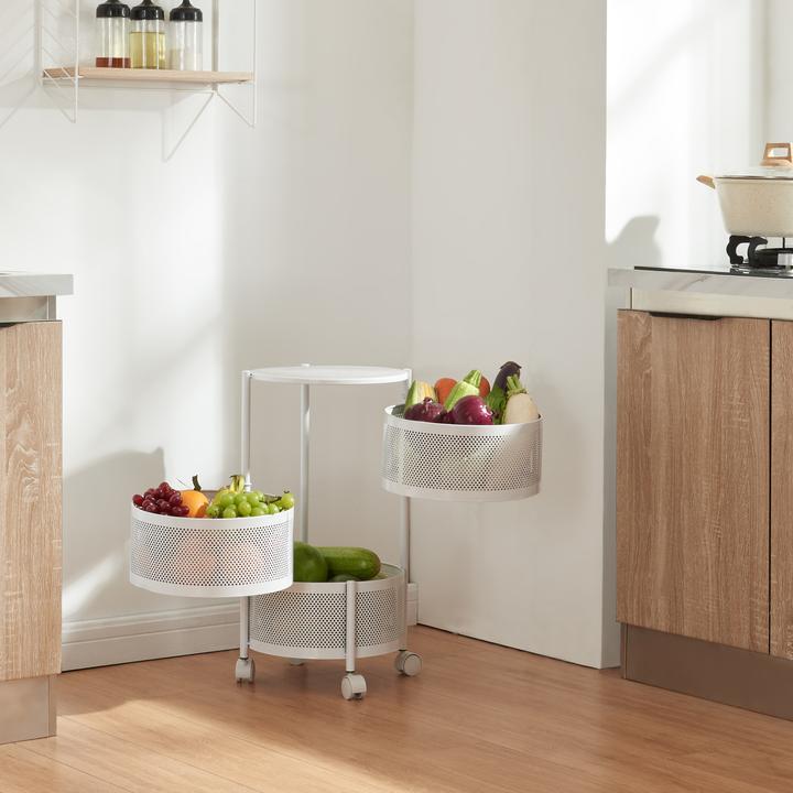 Actual product image En.Casa Serving trolley