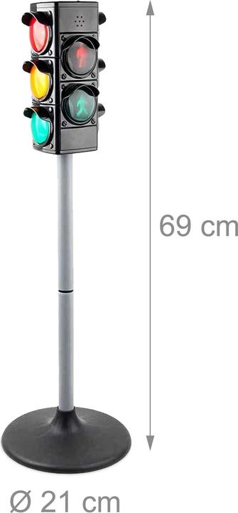 Actual product image Relaxdays Toy traffic light
