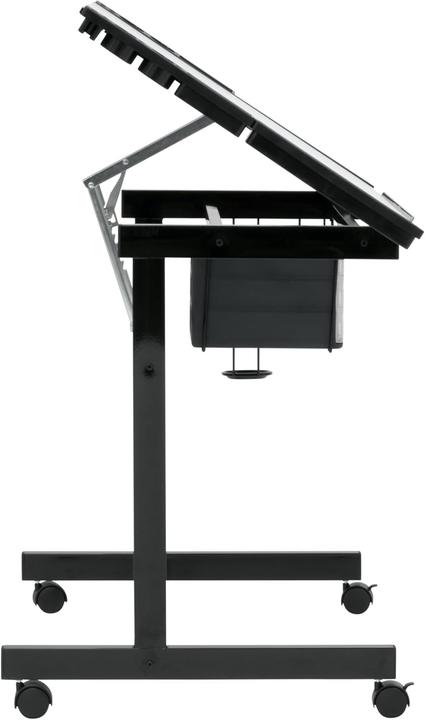 Image du produit SD Studio Designs Table à dessin réglable, noir/blanc