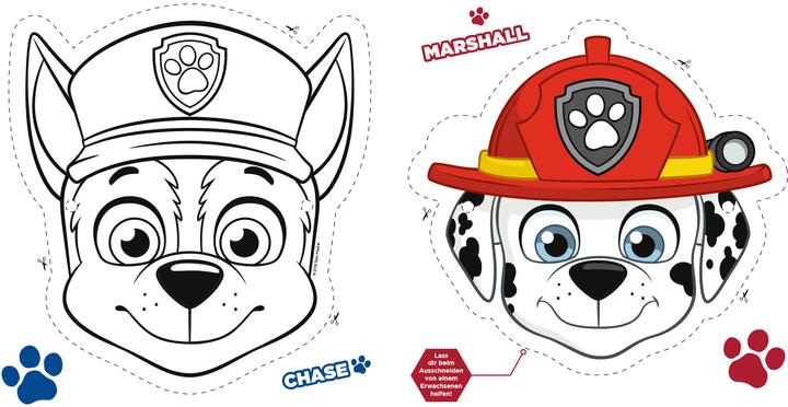 Produktbild Panini PAW Patrol: Mein Maskenbuch (Deutsch, Eva-Regine Rauch, Nicole Hoffart, 2018)
