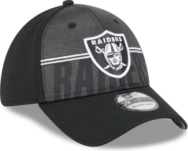 Actual product image New Era 39Thirty Cap - NFL TRAINING 2023 Las Vegas Raiders (M/L)