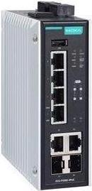 Immagine prodotto Moxa EDS-P506E-4POE-2GTXSFP - Switch Ethernet gestito con 4 porte PoE60W 10100BaseT(X), 2 porte combo (6 porte)
