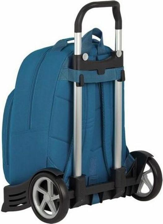 Actual product image Safta School rucksack with wheels Evolution BlackFit8 Egeo Blue (32 x 42 x 15 cm)
