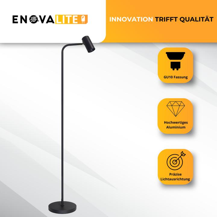 Image du produit Enovalite Magnifique lampadaire LED, noir (GU10)