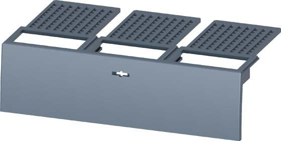 Produktbild Siemens Anschlussdeckel 3-polig 1St. Zubehör für: 3VA2 400/630