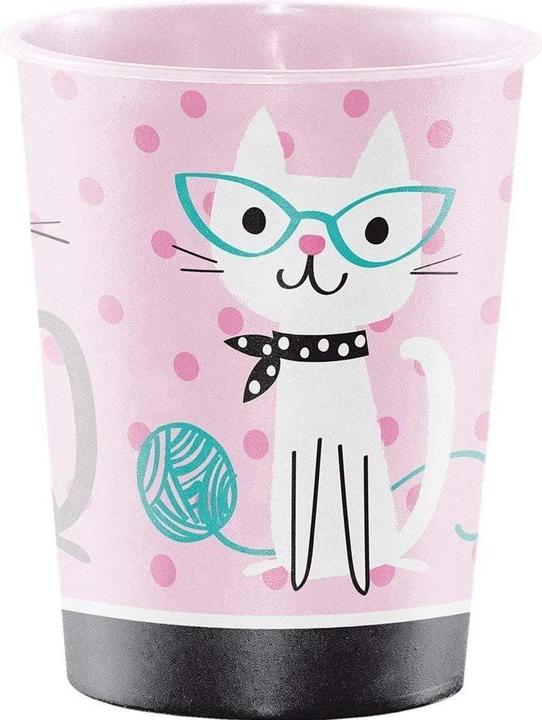 Actual product image Creative Party Purrfect Plastic Party Cup