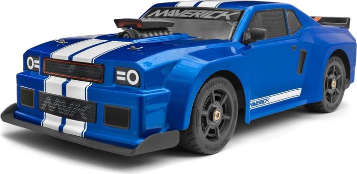 Maverick QuantumR Flux 4S 1/8 4WD Muscle Car - Blue (RTR pronto all'uso)