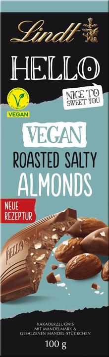 Image du produit Lindt Tablette Hello Vegan Roasted Salted Almonds (100 g)