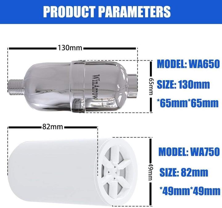 Actual product image WinArrow Duschfilter WA650