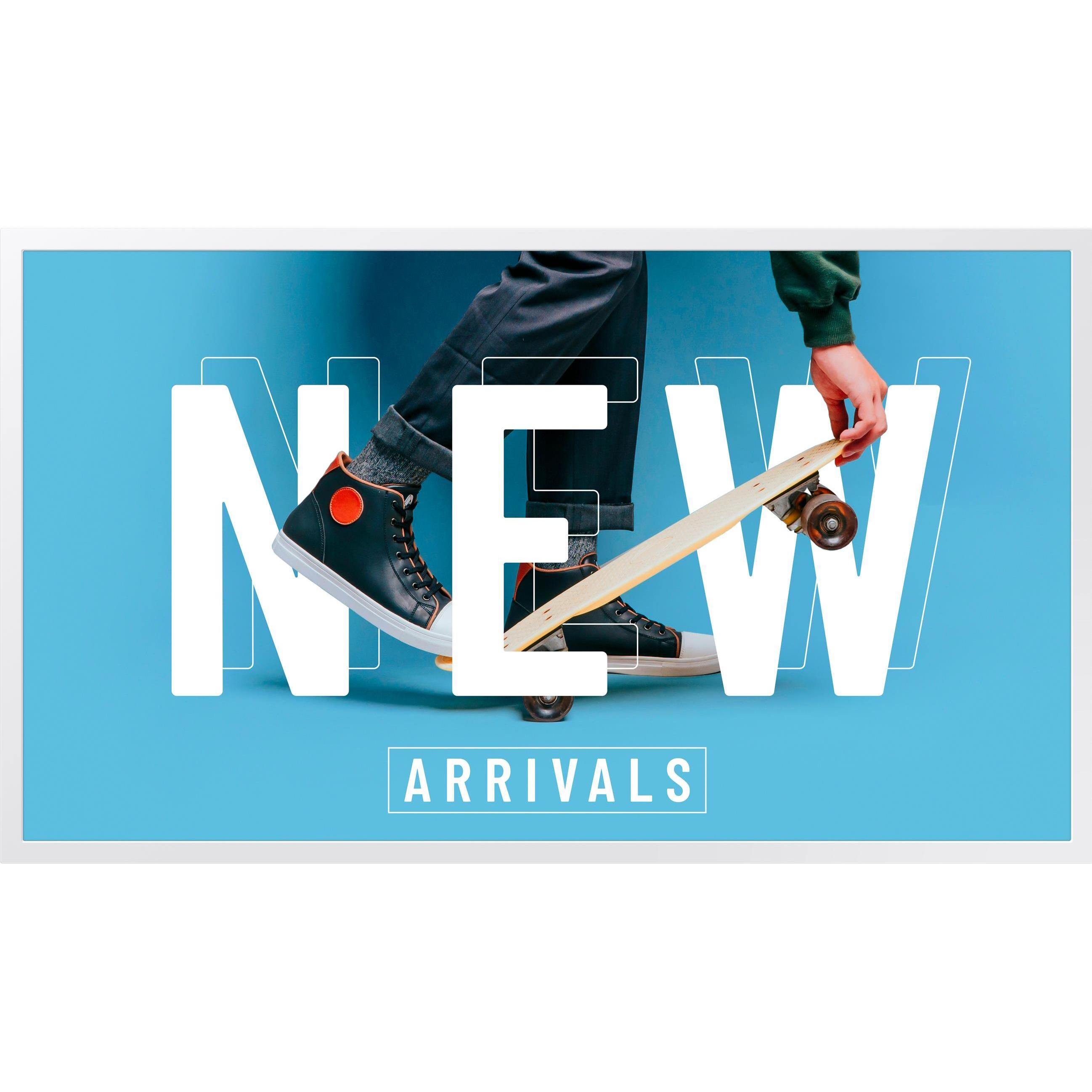 Samsung ePaper Displays (2560 x 1440 Pixel, 32"), Digital Signage, Weiss, Grau