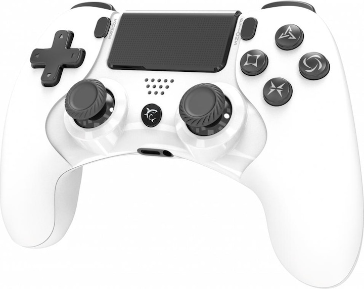 Immagine prodotto White Shark Baltas Shark Gamepad Baltasis ryklys ŠIMTMETIS (PS4, PS3)
