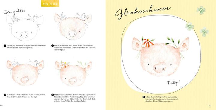 Produktbild Watercolor fein und floral (Deutsch, Malin Lammers, 2021)