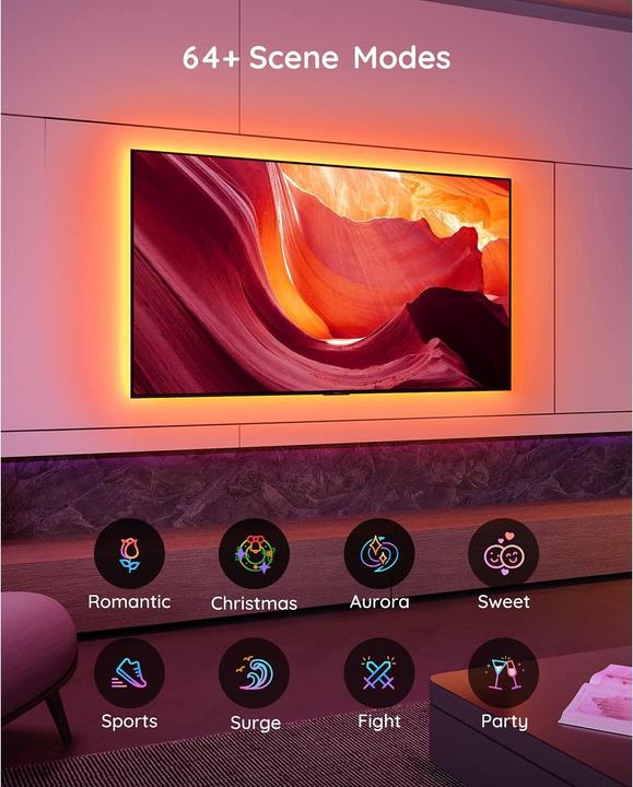Actual product image Govee TV LED (RGB, 100 cm, Indoor)