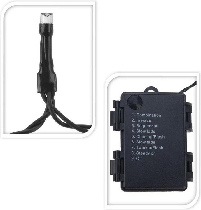 Productafbeelding FT Lichtketting 96 LED, warm wit (7.70 m)