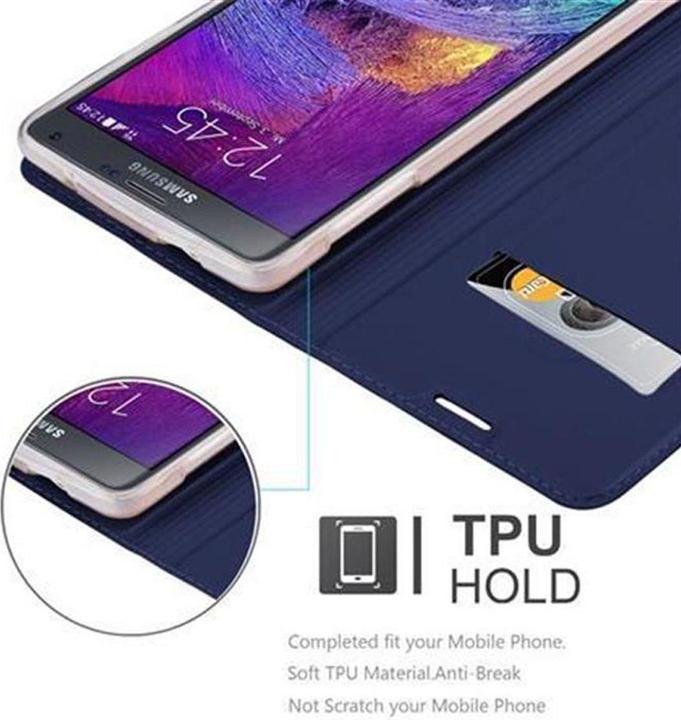 Produktbild Cadorabo Book Classy Style Cover (Samsung Galaxy Note 4)