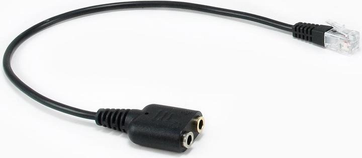 Produktbild equip Telefonkabel RJ9 auf. Klinke für Headset (0.25 m)
