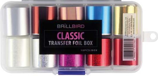 BrillBird Transfer Film Box - Classico (Essiccatore smalto per unghie)