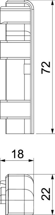 Produktbild Rehau SL Endstück