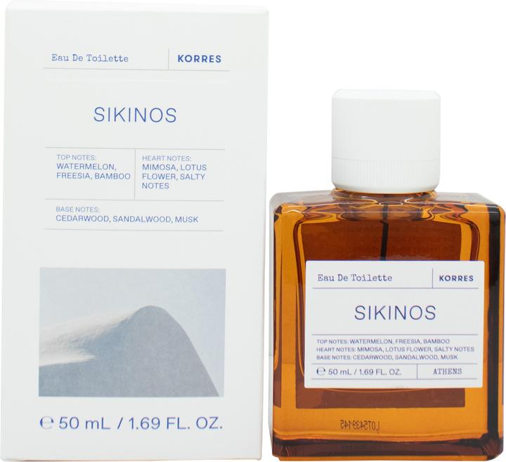 Actual product image Korres SIKINOS Eau de Toilette (Eau de toilette, 50 ml)