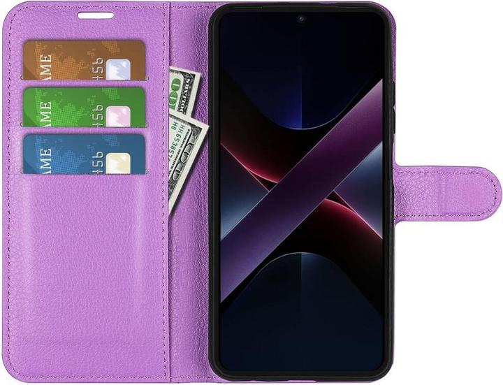 Actual product image Cover-Discount Leder Etui Hülle (Xiaomi Poco X7 Pro)