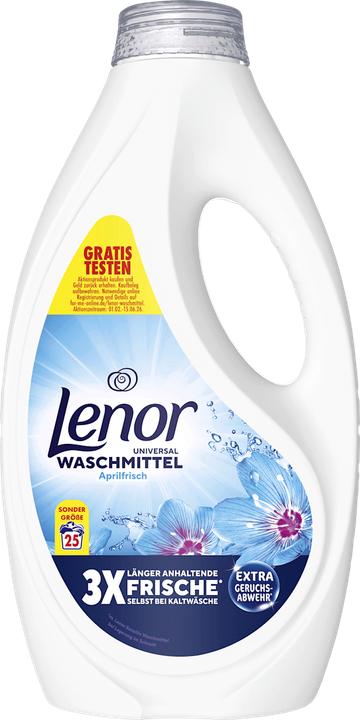 Produktbild Lenor WM Flüssig Aprilfrisch 1.125L Waschmittel 25 WL (25 Waschgänge, Flüssig)