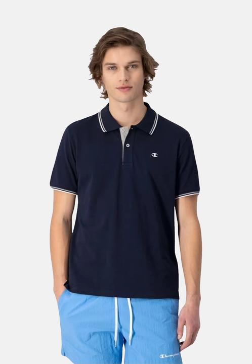 Immagine prodotto Champion Camicia Polo a maniche corte con colletto e abbottonatura, vestibilità regolare. (S)