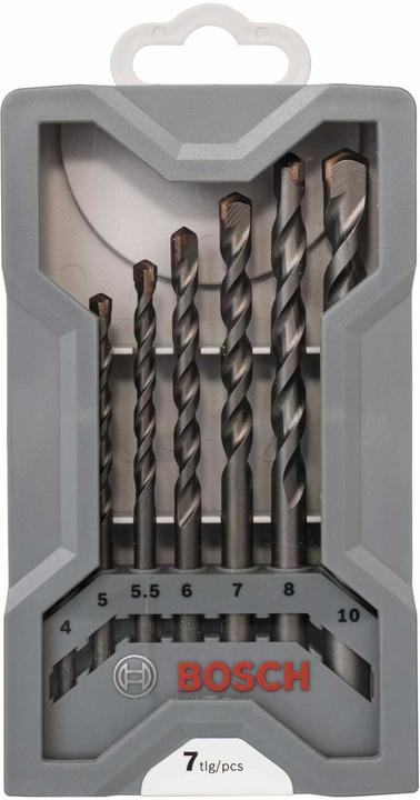 Produktbild Bosch Professional Zubehör 7-tlg. CYL-3 Betonbohrer-Set, 4/5/5,5/7/8/10 mm (10 mm, 4 mm, 5 mm, 5.5 mm, 6 mm, 7 mm, 8 mm)