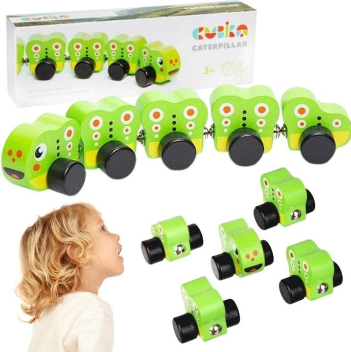 Cubika Wooden toy "Caterpillar