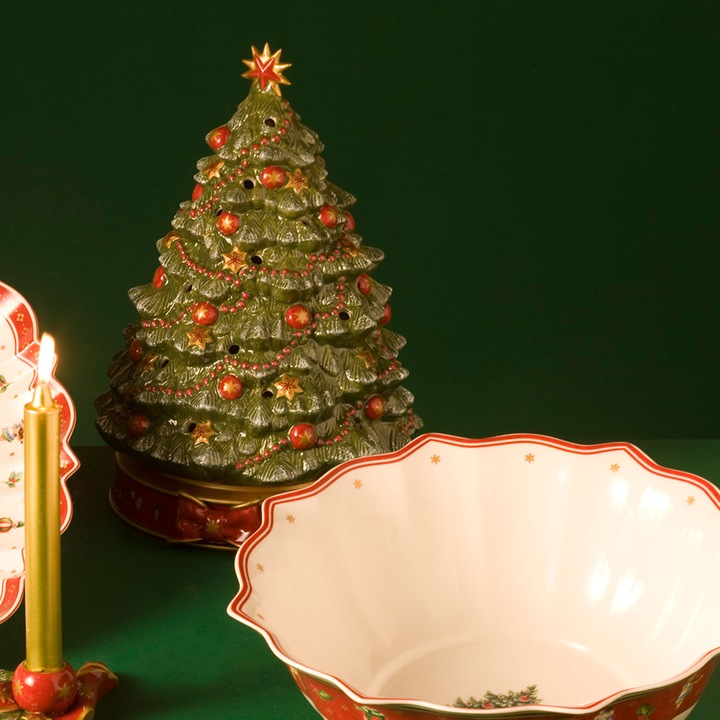 Actual product image Villeroy & Boch Christmas tree with music box Toy's Delight
