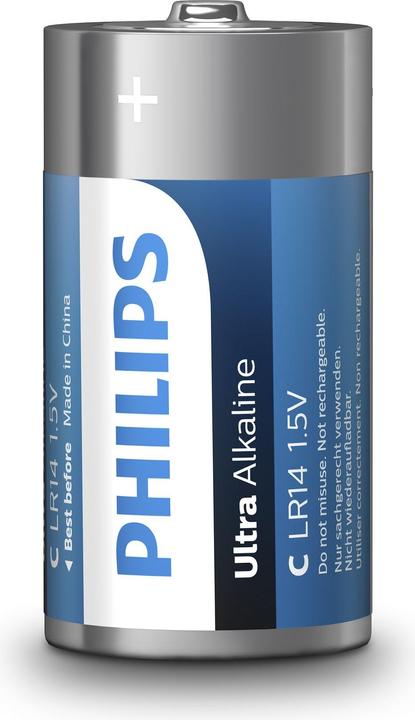 Produktbild ProPlus Ultra Alkalkine Batterien C 2 Stück im Blister (2 Stk., C)