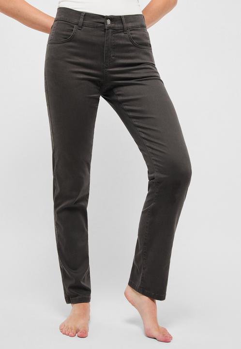 Actual product image Angels Dolly Jeans Winter Cotton Straight Fit Dark Grey (W30/L30)