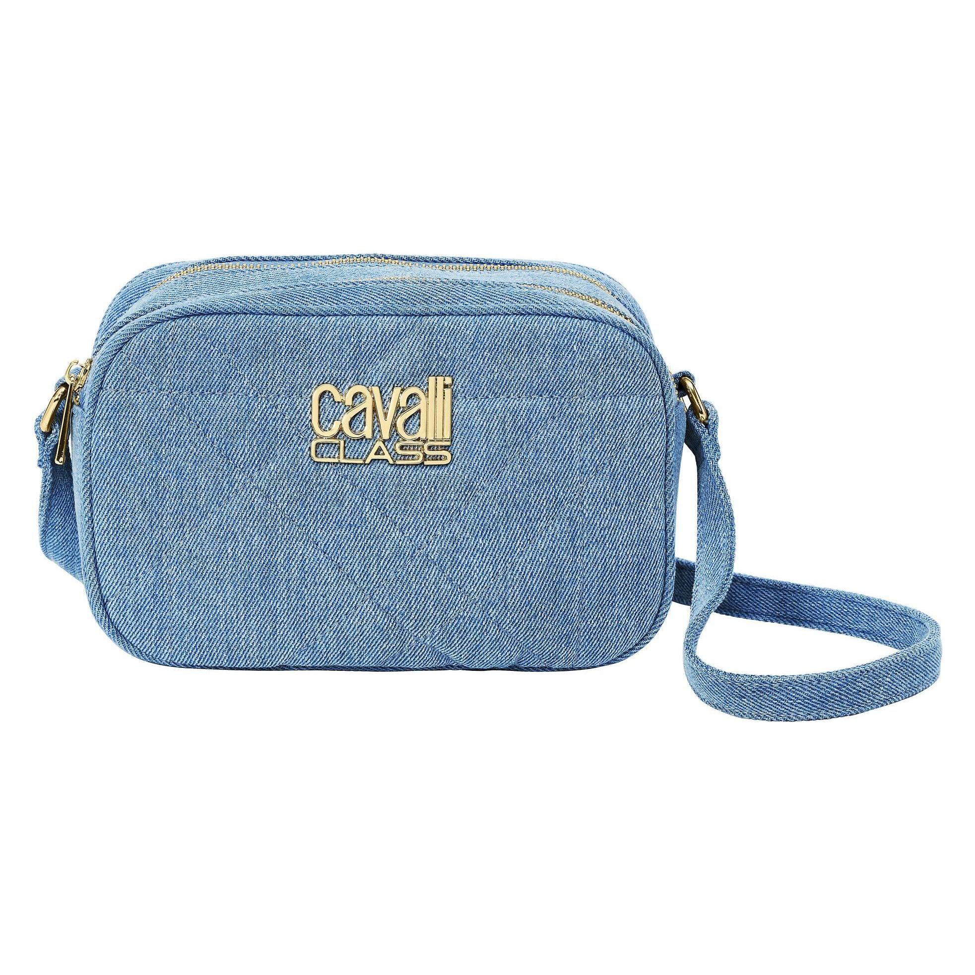 Cavalli Class, Damen, Handtasche, Cinzia Umhängetasche 21 Cm, Blau