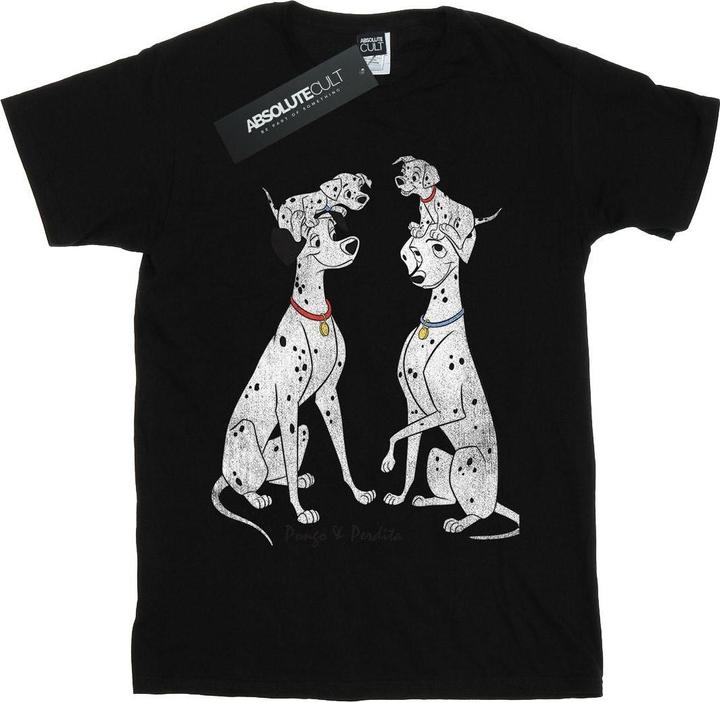 Produktbild 101 Dalmatians Pongo And Perdita TShirt Mädchen (140, 146)