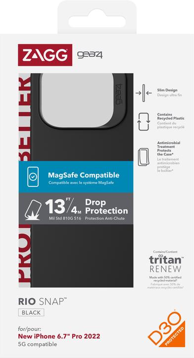 Actual product image Zagg Gear4 Cases Havana Apple Picard (Apple iPhone 14 Pro Max)