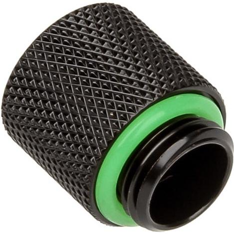 Bitspower Verlängerung G1/4 Zoll auf G1/4 Zoll, 15mm, Wasserkühlung Komponenten Zubehör, Schwarz