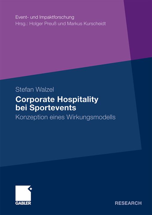 Produktbild Corporate Hospitality bei Sportevents (Deutsch, Stefan Walzel, 2011)