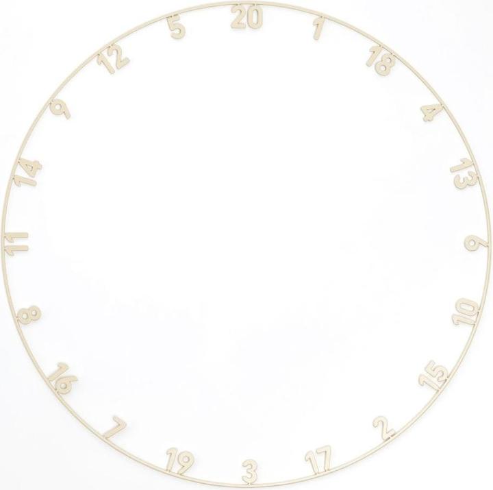 Actual product image Precise180 Onepiece number ring Ivory sisal
