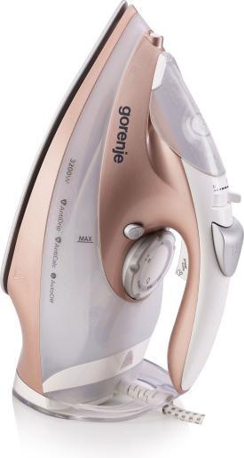 Produktbild Gorenje Dampfbügeleisen SIH3200WR 3200 W Gold (3200 W, 250 g/min)