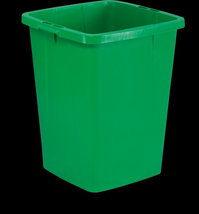 Actual product image Durable Durabin 90, 90 L, Rectangular, Green, 510 mm, 485 mm, 605 mm (90 l)