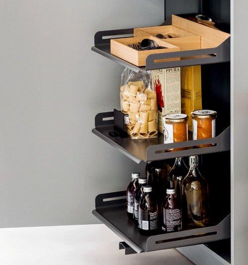 Actual product image Peka Metall Tall cabinet full extension Pleno 1900 Libell