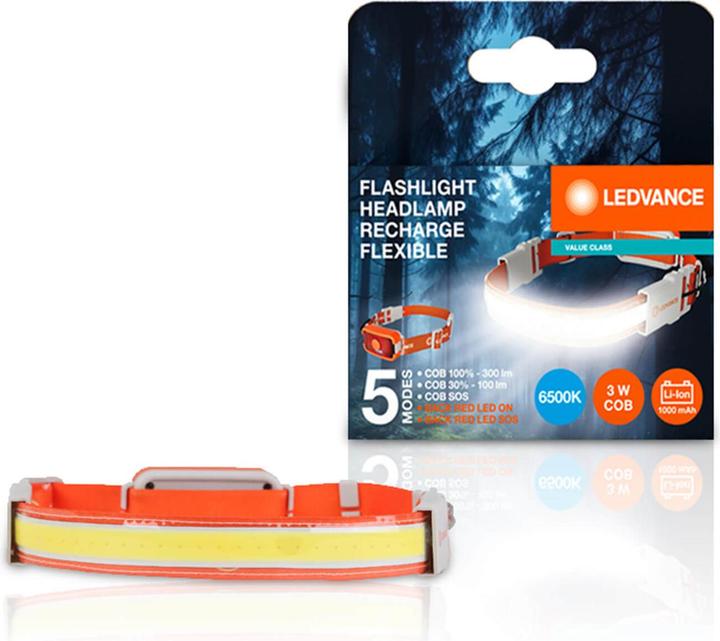 Actual product image Ledvance FLASHLIGHT HEAD RECHARGE 3W 300LM IP20 (300 lm)