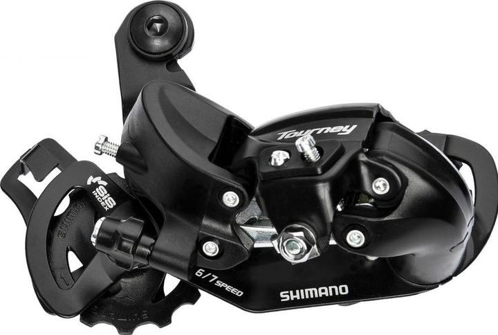 Image du produit Shimano Dérailleur arrière Tourney RD-TY300 6/7 vitesses à montage direct (6-vitesse)