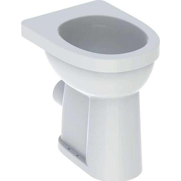 Thumbnail - Geberit, Toilette + Bidet, Renova Nr. 1 Comfort Stand-WC Flachspüler, erhöht, 6 l, bodenstehend, Abgang horizontal, 2